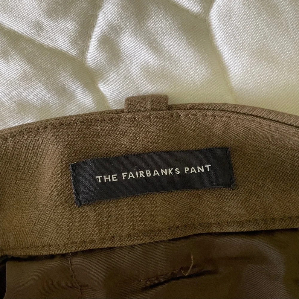 Madewell Fairbanks Pant Dark Olive Size 8​ - Picture 13 of 13
